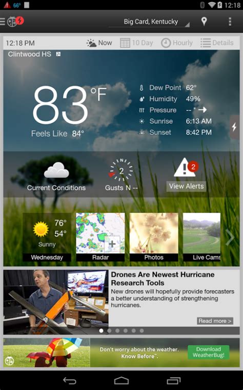 0, 7. . Download weatherbug app